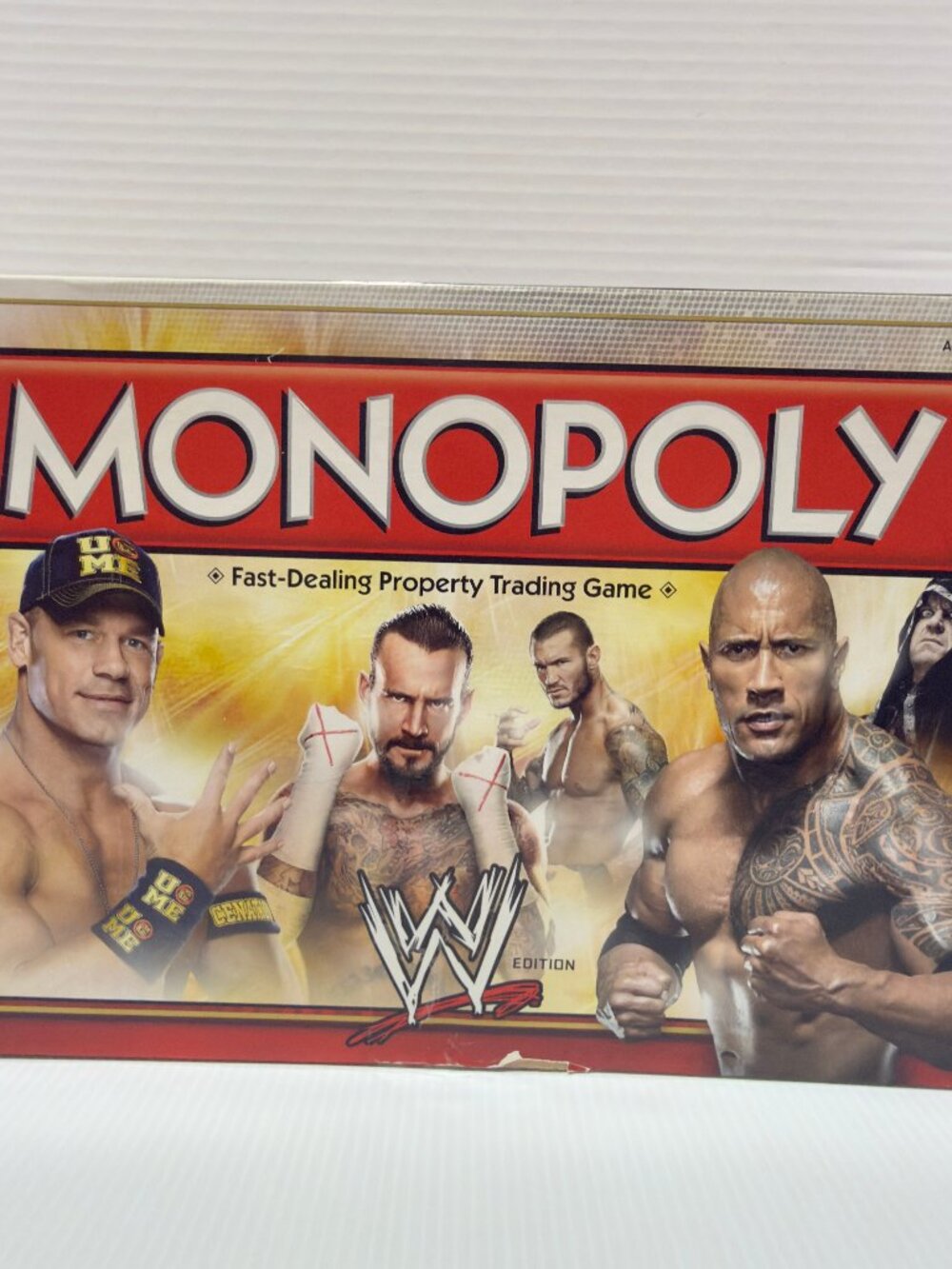 *Open Box* 2014 WWE Monopoly 100% Complete John Cena The Rock Undertaker CM Punk